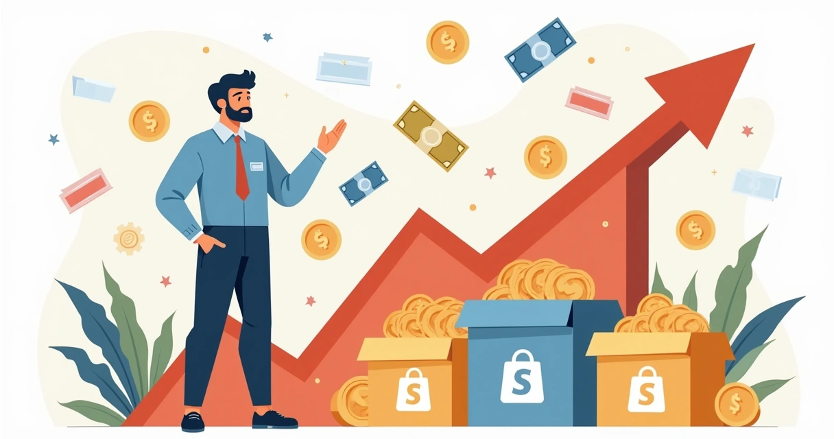 Empreendedor celebrando sucesso nas vendas Shopee 